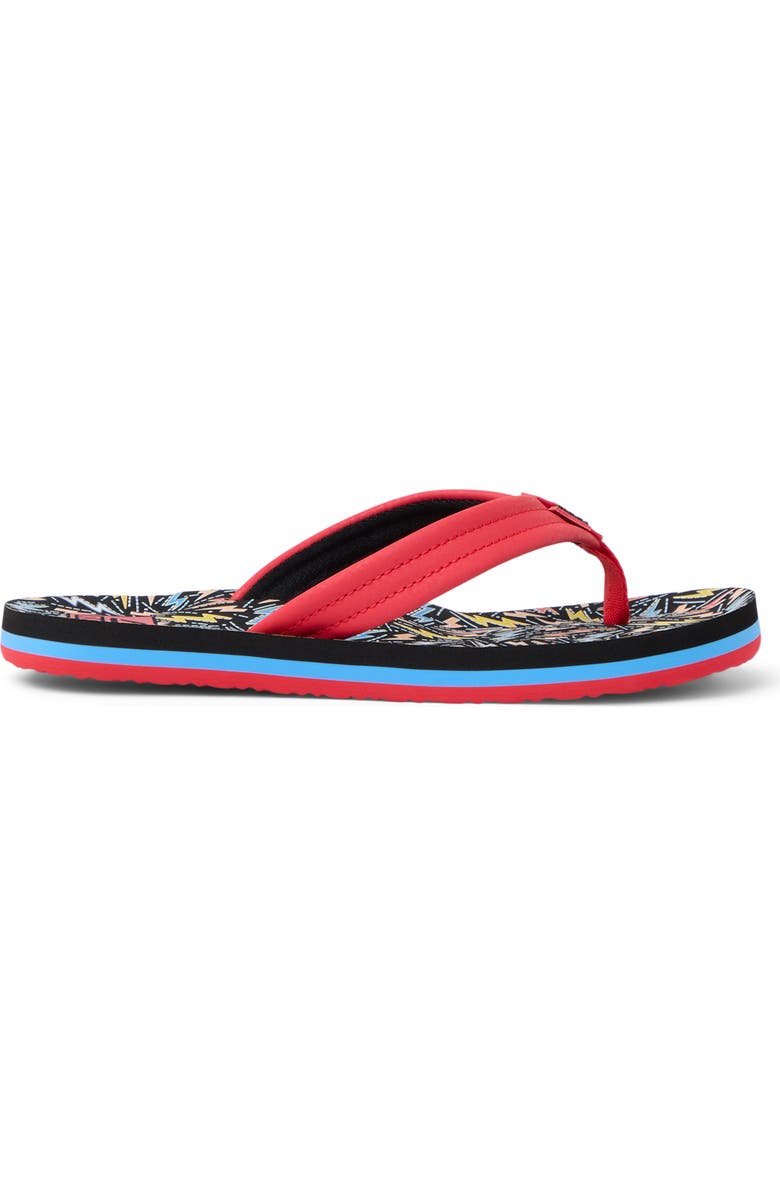 Reef Kids' Ahi Flip Flop, Alternate, color, Multi Bolts