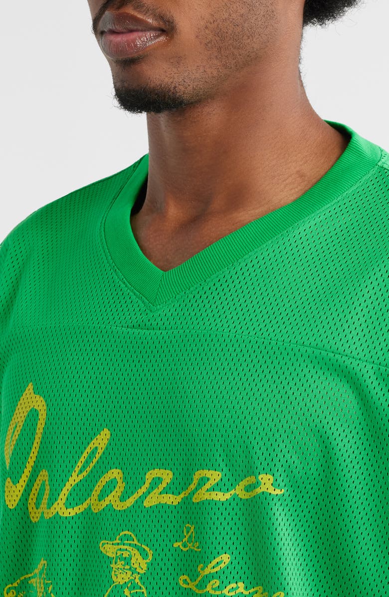 PacSun De Leone Crop Mesh Jersey, Alternate, color, Green