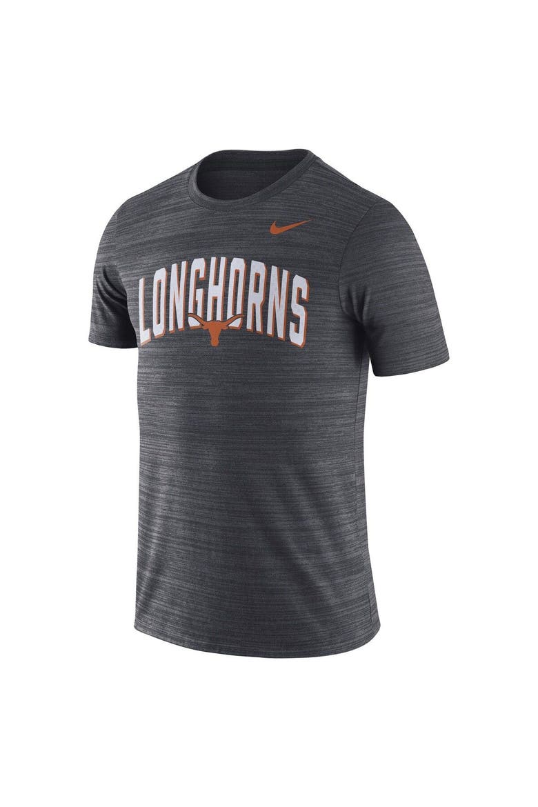 Men's Nike Black Texas Longhorns 2022 Game Day Sideline Velocity Performance T-Shirt, Alternate, color, Black