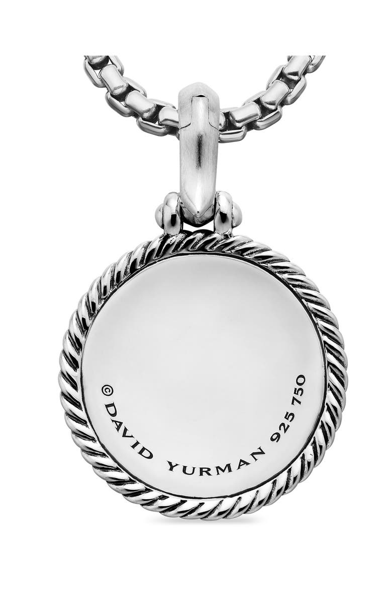 David Yurman Moon & Star Amulet with Diamonds & 18K Gold, Alternate, color,