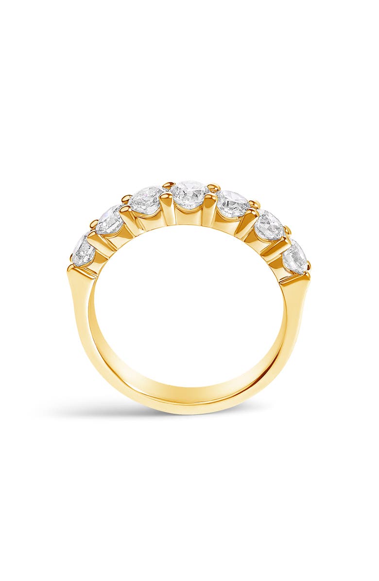 Haus of Brilliance 14K Gold 1 1/2 Ctw Diamond 7 Stone Band Ring, Alternate, color, Yellow Gold