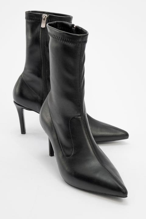 Thalin Zip Stiletto Boot