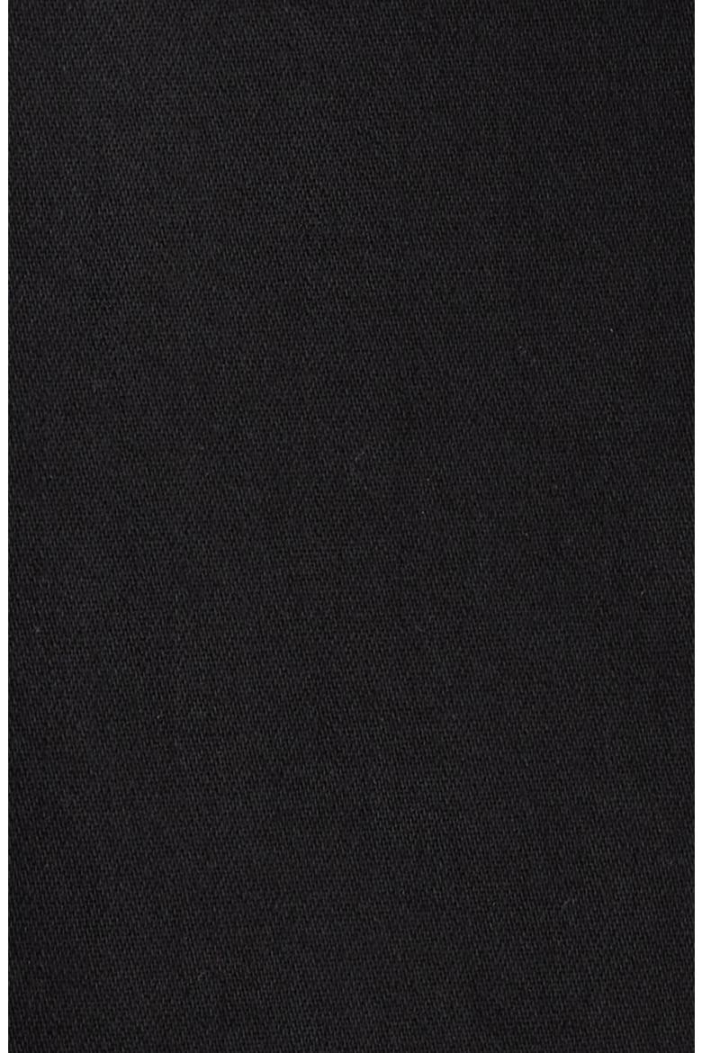 Snap Front Denim Button-Up Shirt, Alternate, color, BLACK