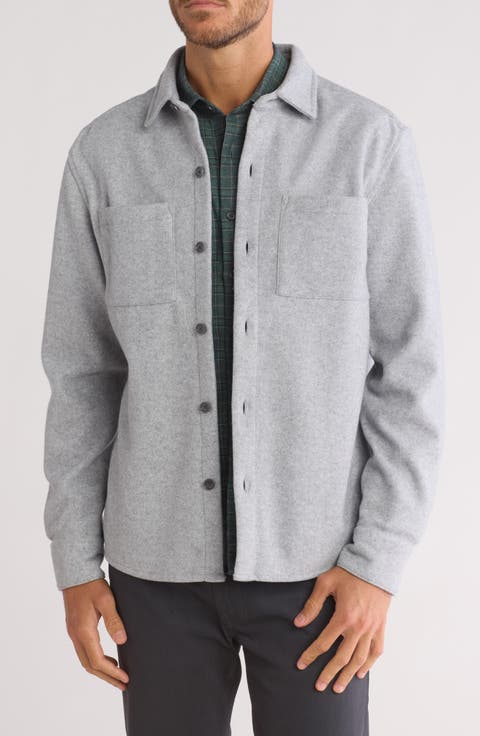 Claudio Flannel Button-Up Jacket