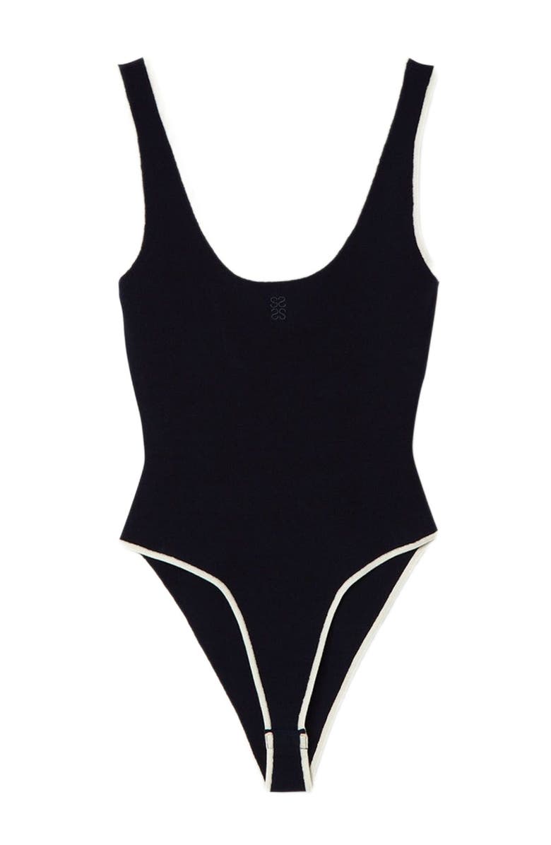 SANDRO Knit bodysuit, Alternate, color, 