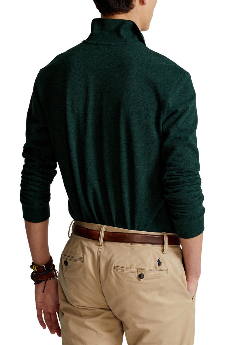 Polo Ralph Lauren Cotton Piqué Long Sleeve Polo, Alternate, color, 