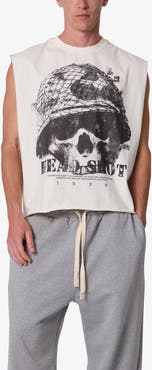 mnml Head Shot Graphic Tank