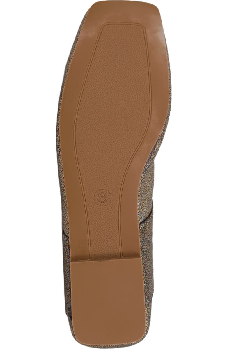 SHUSHOP Antonella Flat, Alternate, color, Gold