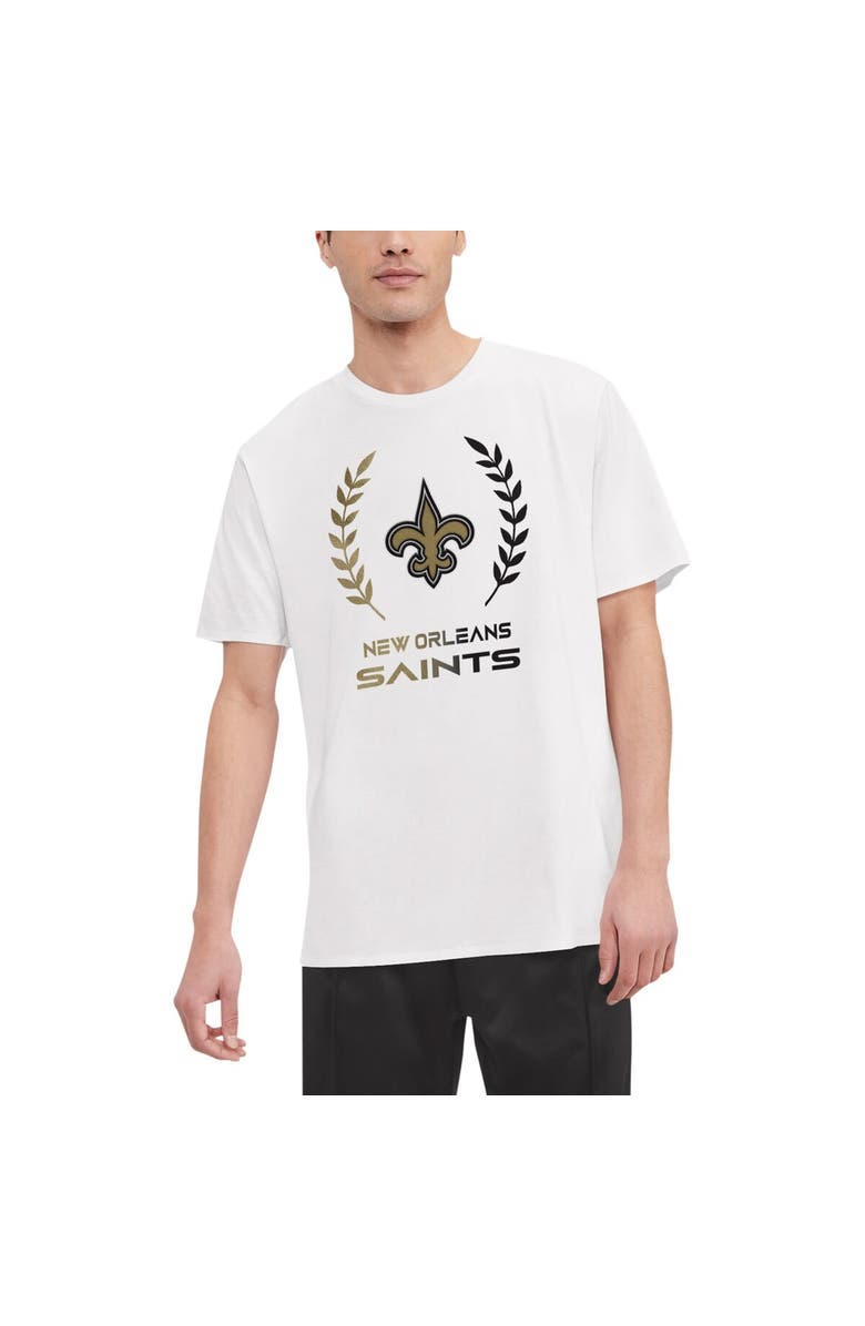 Tommy Hilfiger Men's Tommy Hilfiger White New Orleans Saints Miles T-Shirt, Alternate, color, 