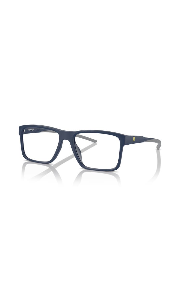 56mm Rectangle optical glasses, Main, color, Blue