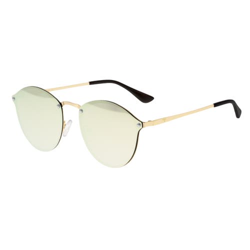 Sixty One Picchu Polarized Sunglasses In Gold/gold