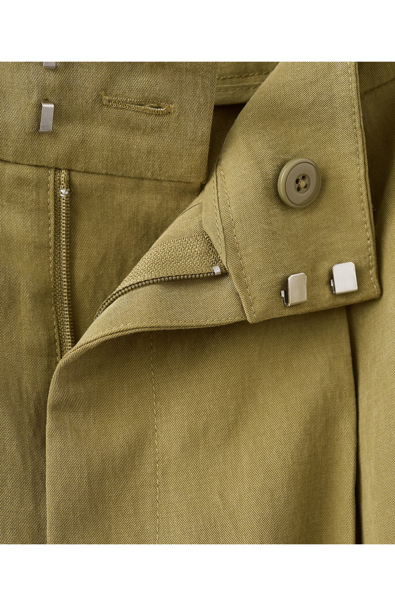 Pleated Baggy Pants - image 2