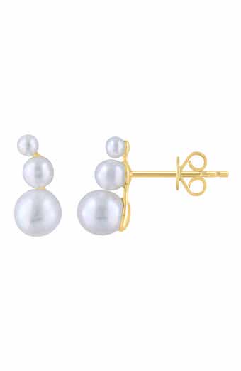 Freshwater Pearl Stud Earrings