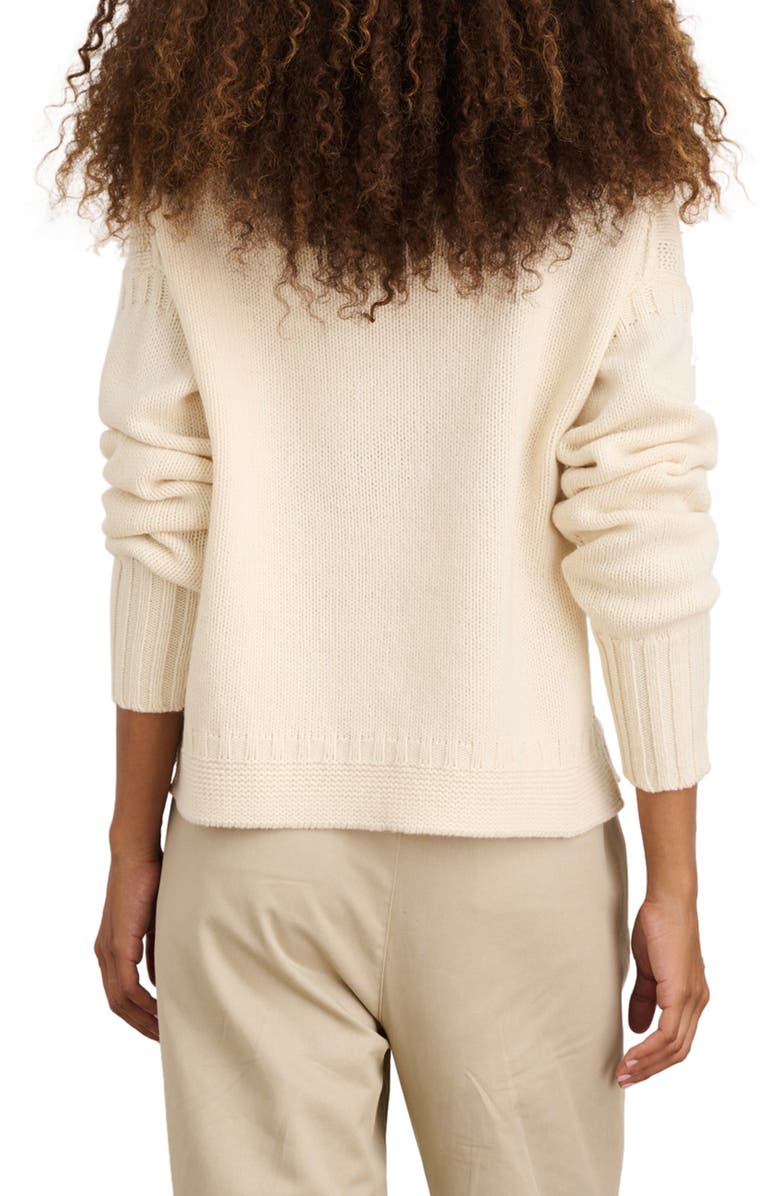 Alex Mill Drawstring Merino Wool Blend Sweater, Alternate, color, 