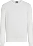ZEGNA Men's Cashseta Cashmere & Silk Sweater