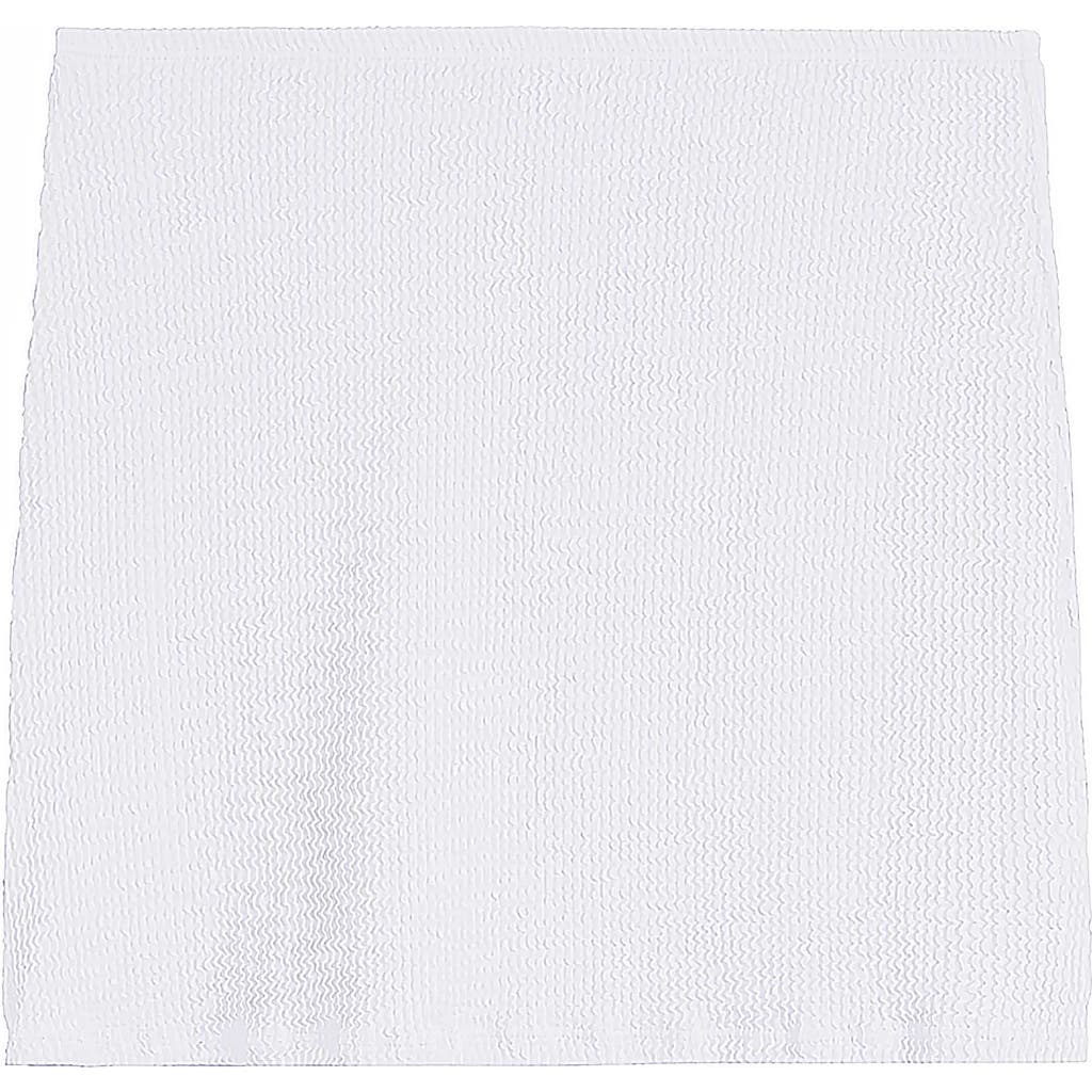 Limeapple Crinkle Skirt In White