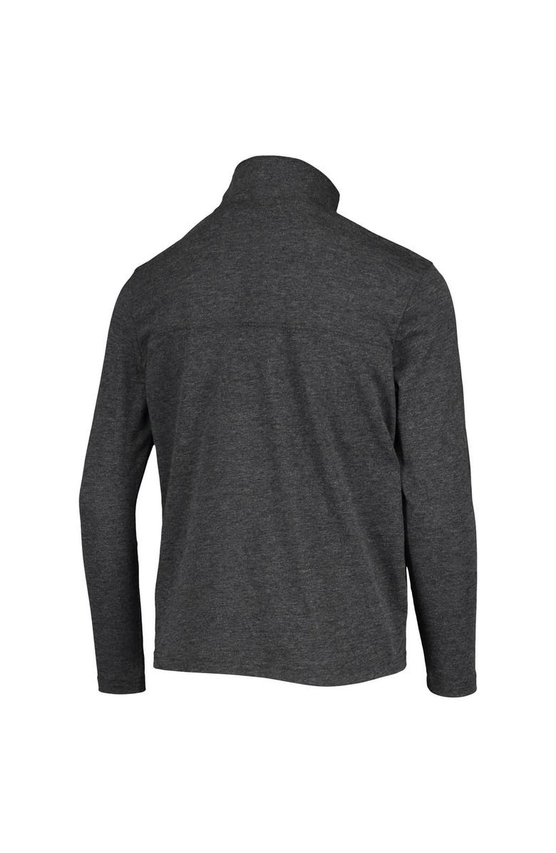 Champion Youth Champion Heathered Black Nebraska Huskers Field Day Quarter-Zip Jacket, Alternate, color,