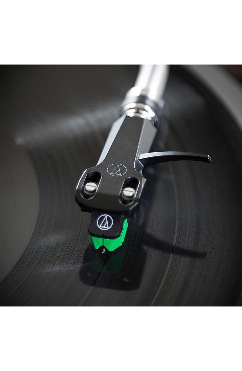 Audio-Technica AT-VM95E/H Headshell 
MM Cartridge Combo Kit, Alternate, color, Green