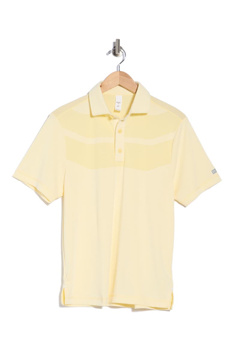 Cross-Court Performance Polo, Main, color, YELLOW DAWN