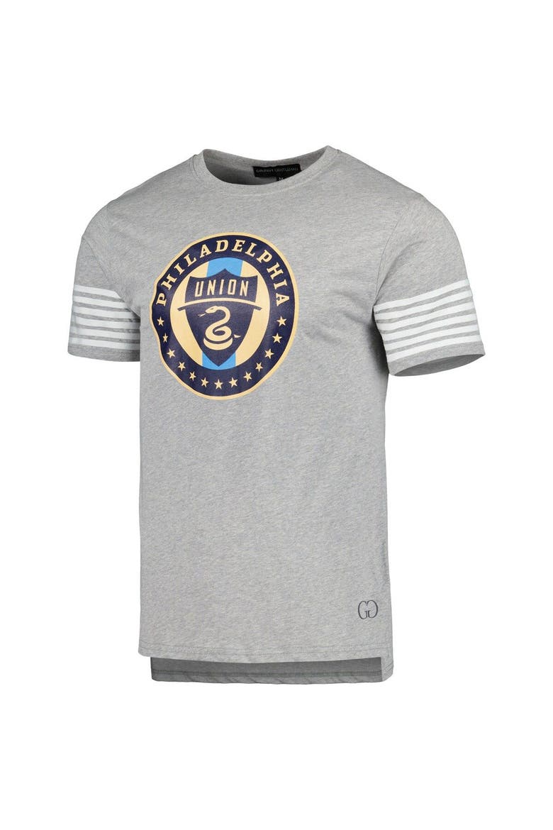 Men's Grungy Gentleman Heather Gray Philadelphia Union T-Shirt, Alternate, color, Heather Gray