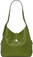Kate Spade New York large deco pebbled leather shoulder bag