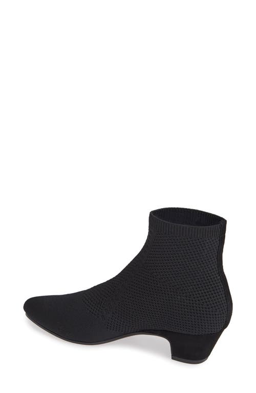 Eileen Fisher Purl Stretch-knit Fabric Booties