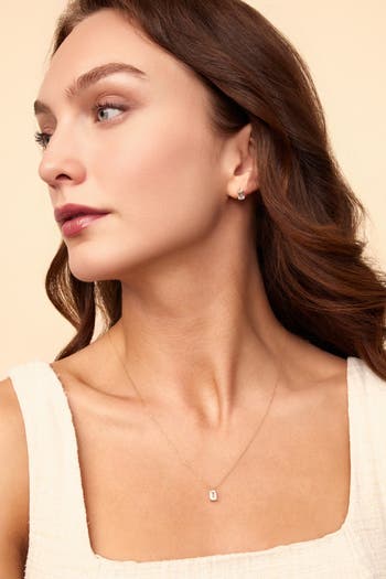 14K Gold Date Me Birthstone Pendant Necklace