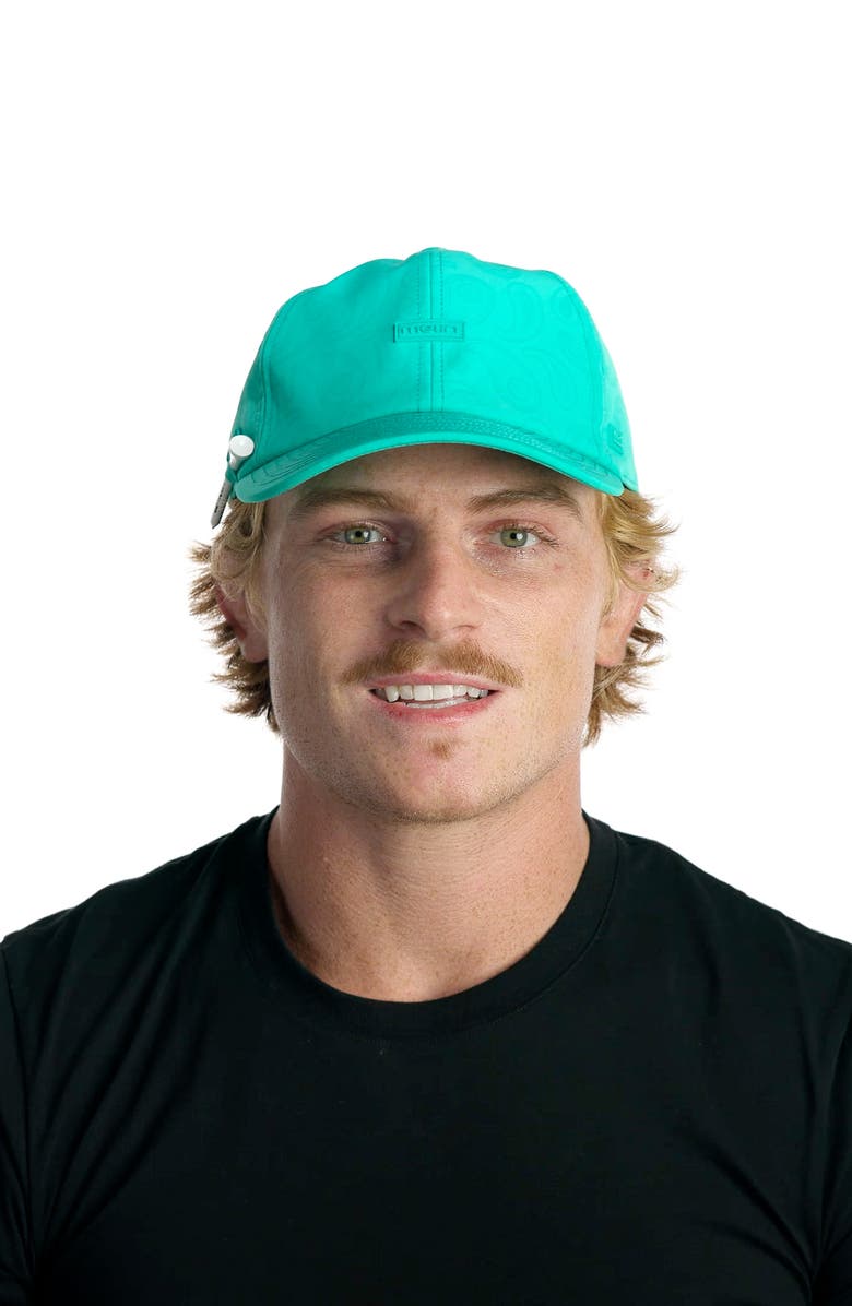 Melin The Legend Links Hydro Performance Dad Hat, Alternate, color, Neo Aqua