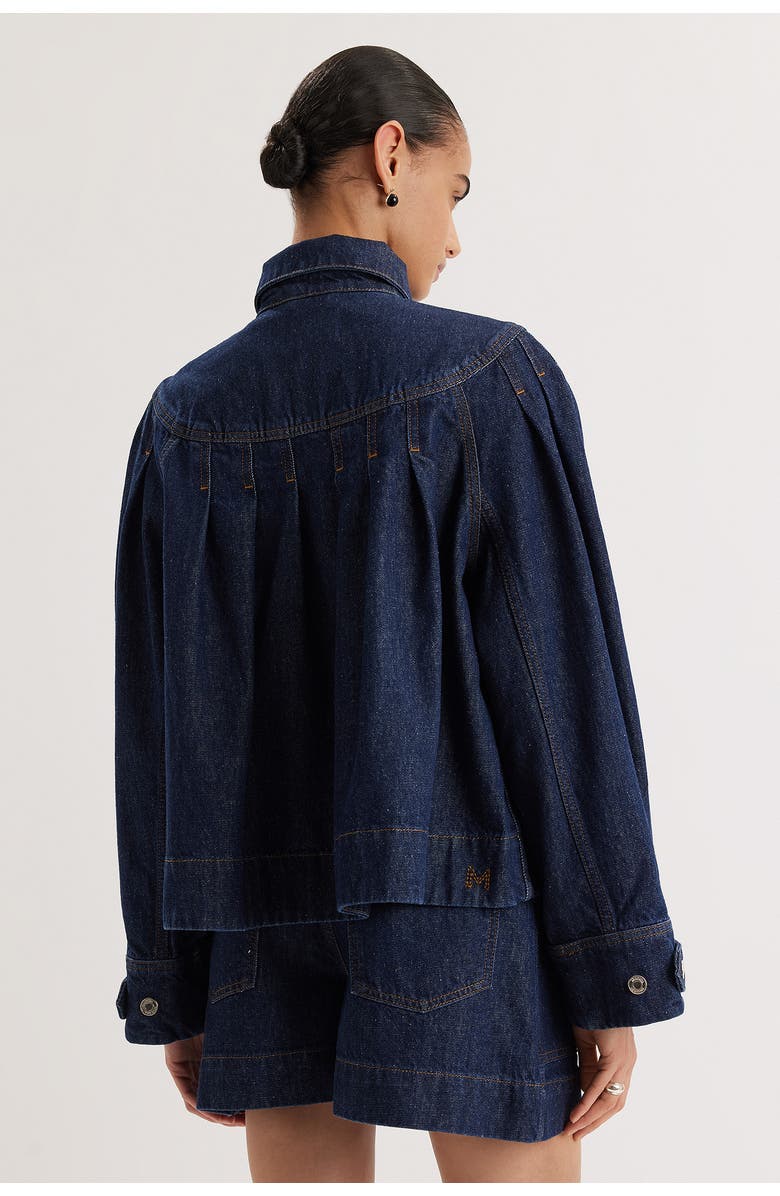 Merlette Easton Jacket, Alternate, color, Dark Wash