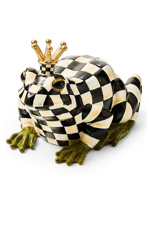 Courtly Check Frog Hide-a-Key