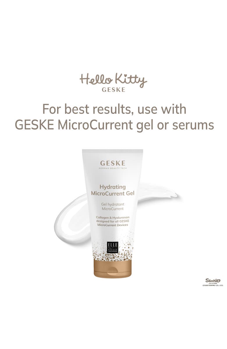 GESKE Hello Kitty SmartAppGuided MicroCurrent Face-Lift Pen | 6 in 1, Alternate, color, Hello Kitty Pink