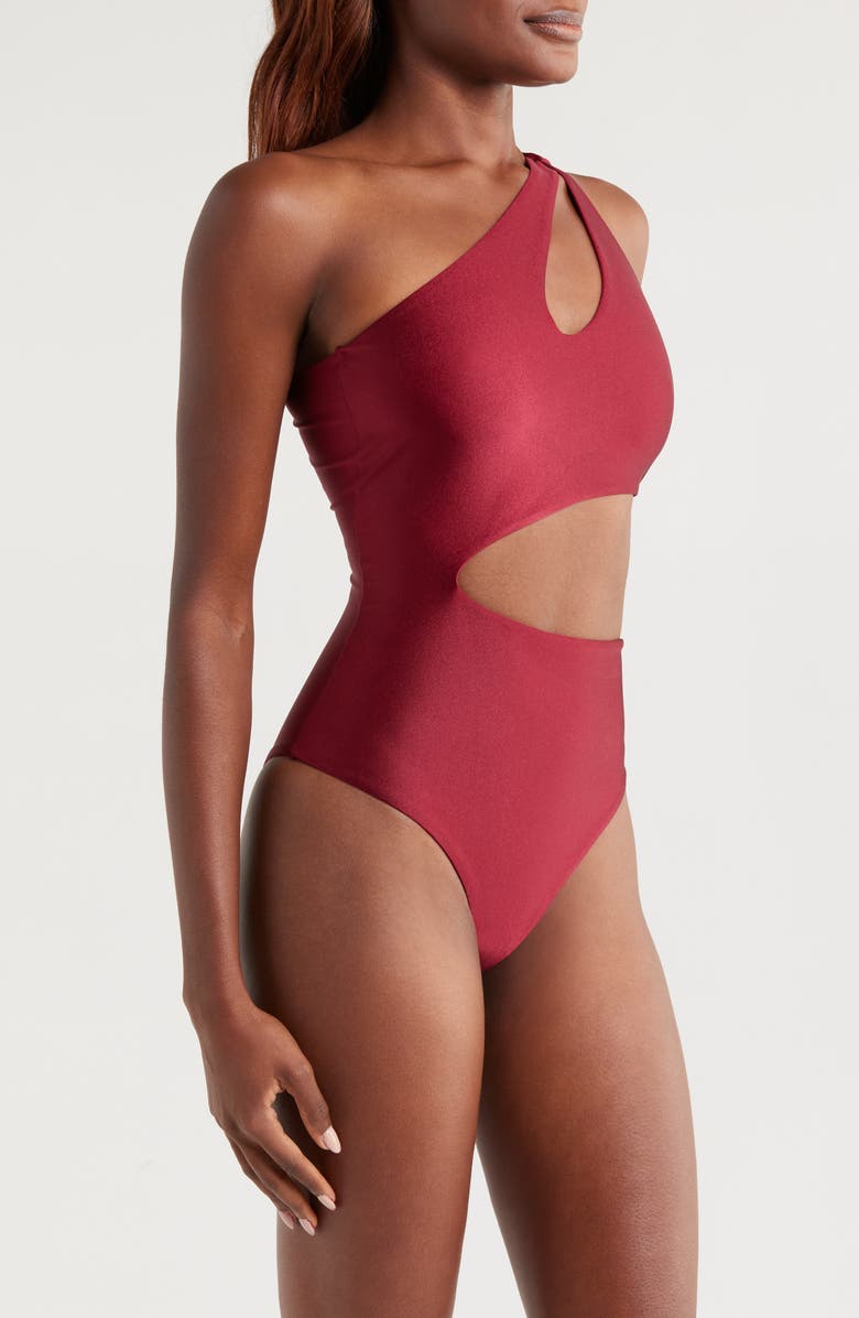 BOAMAR Etro One-Piece Swimsuit, Alternate, color, Wine