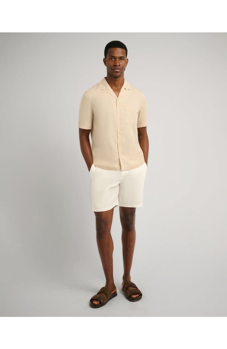 Onia Lyocell Vacation Shirt, Alternate, color, Stone