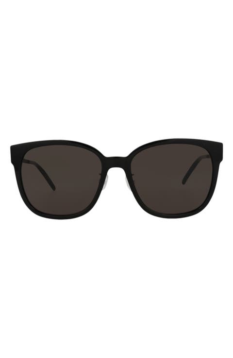 57mm Square Sunglasses
