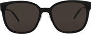 Saint Laurent 57mm Square Sunglasses