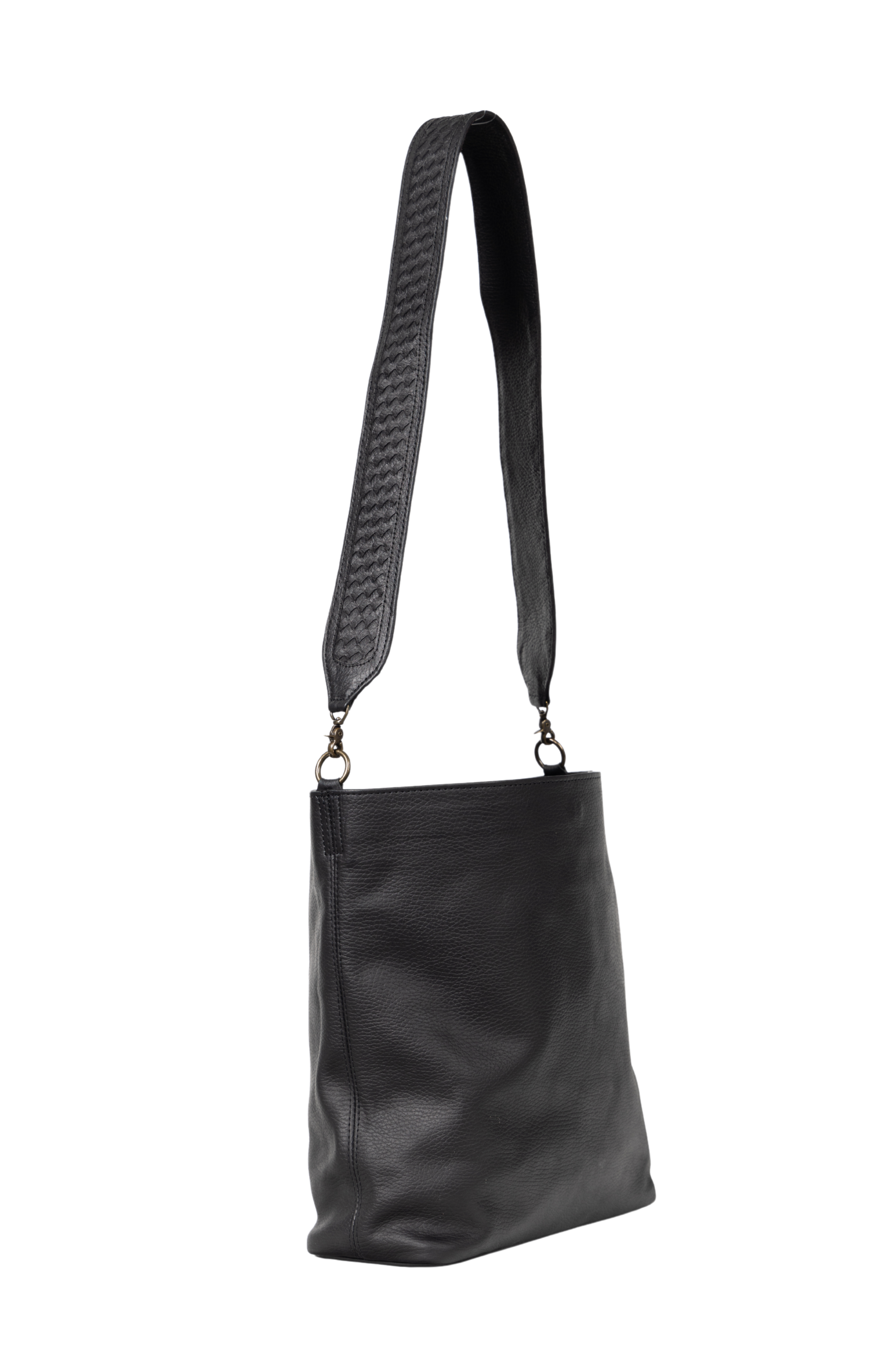 Deux Mains Sarah Shoulder Bag, Alternate, color, Black