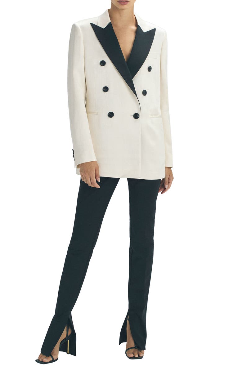 Reiss Vivien Double Breasted Blazer, Alternate, color, 