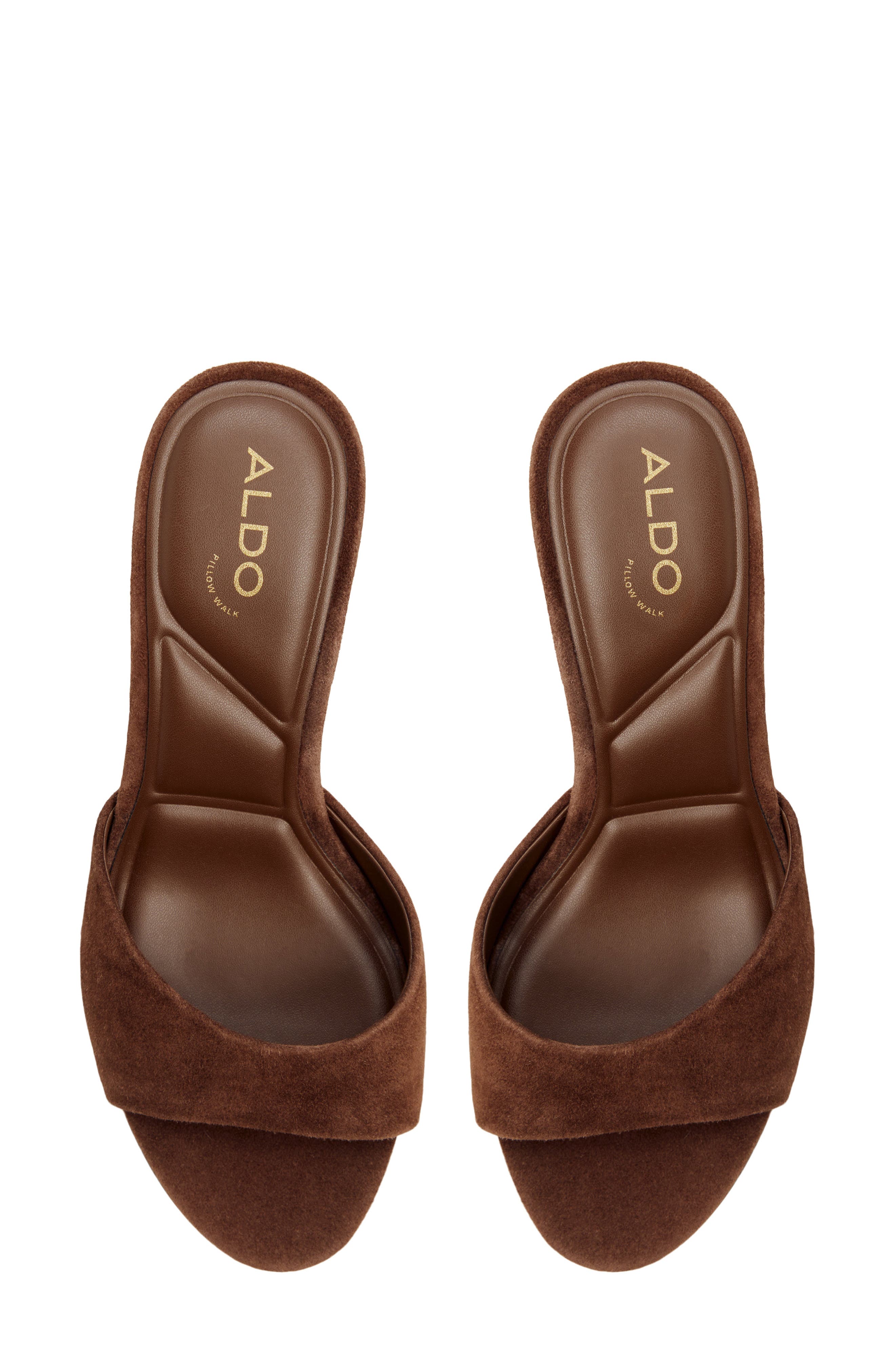 Annaberaen Slide Sandal, Alternate, color, DARK BROWN