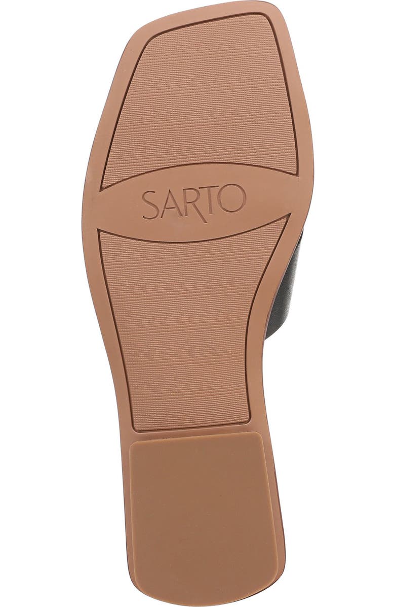 SARTO by Franco Sarto Etta Toe Loop Sandal, Alternate, color, Black