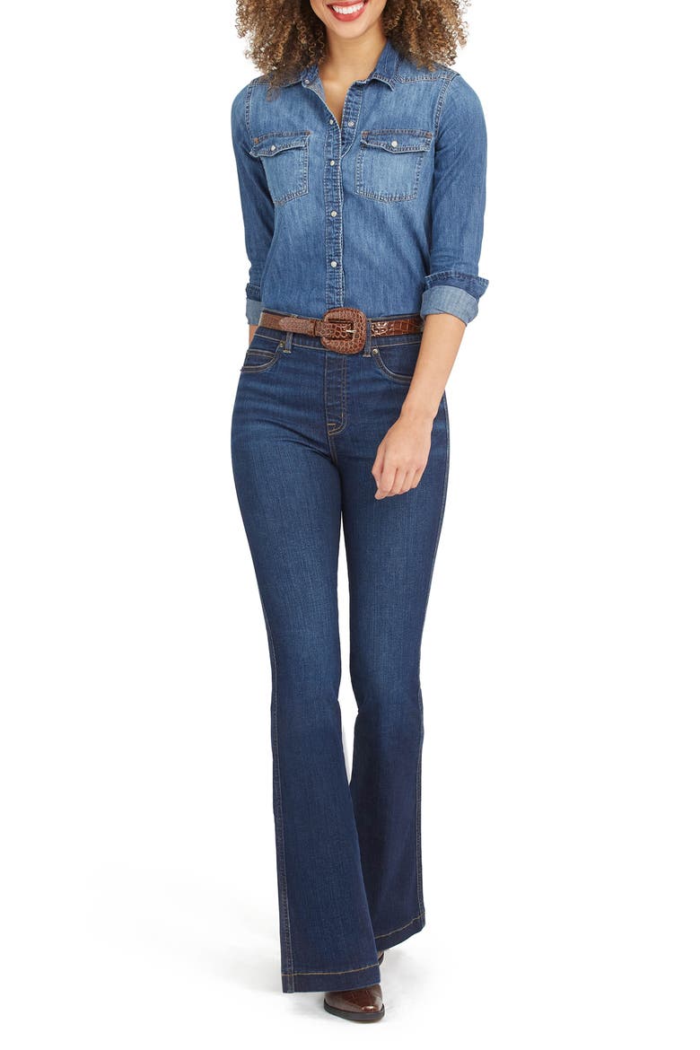 Flare Jeans, Alternate, color, MIDNIGHT SHADE