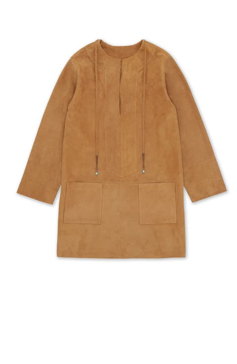 Chamois Leather Short Dress