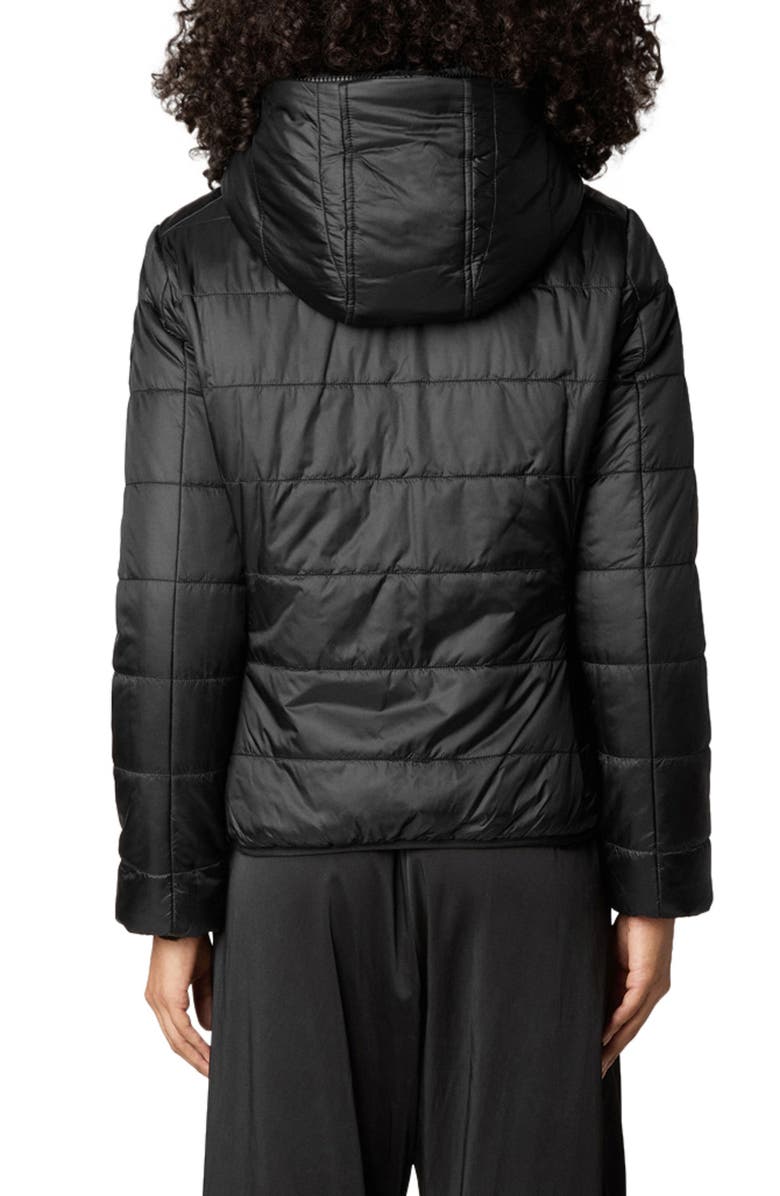 Save The Duck Laila Faux Fur Lined Reversible Recycled Polyester Puffer Jacket, Alternate, color, 