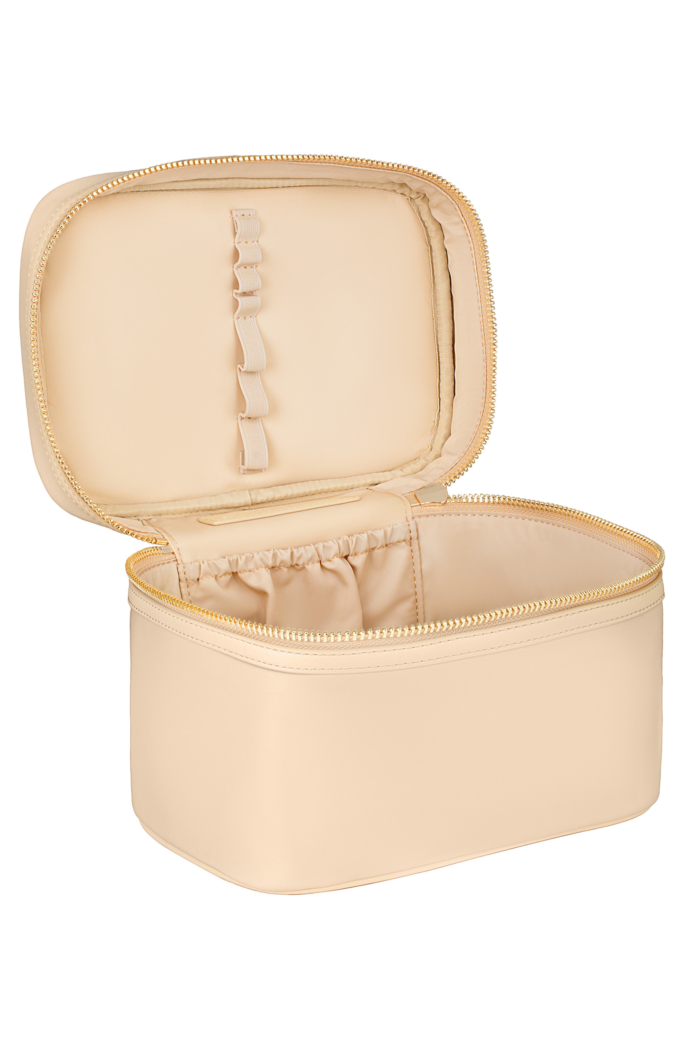 Nylon Vanity Case, Alternate, color, SAND