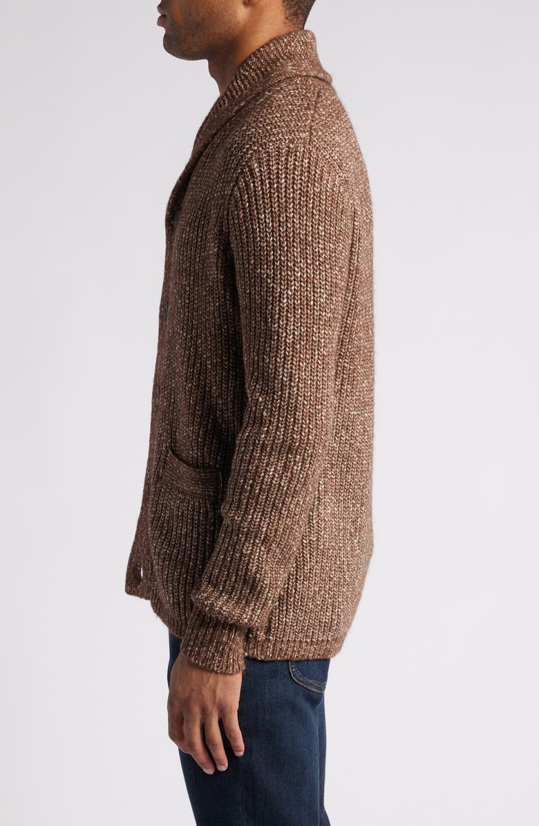 Schott NYC Heavyweight Shawl Collar Cardigan, Alternate, color, 