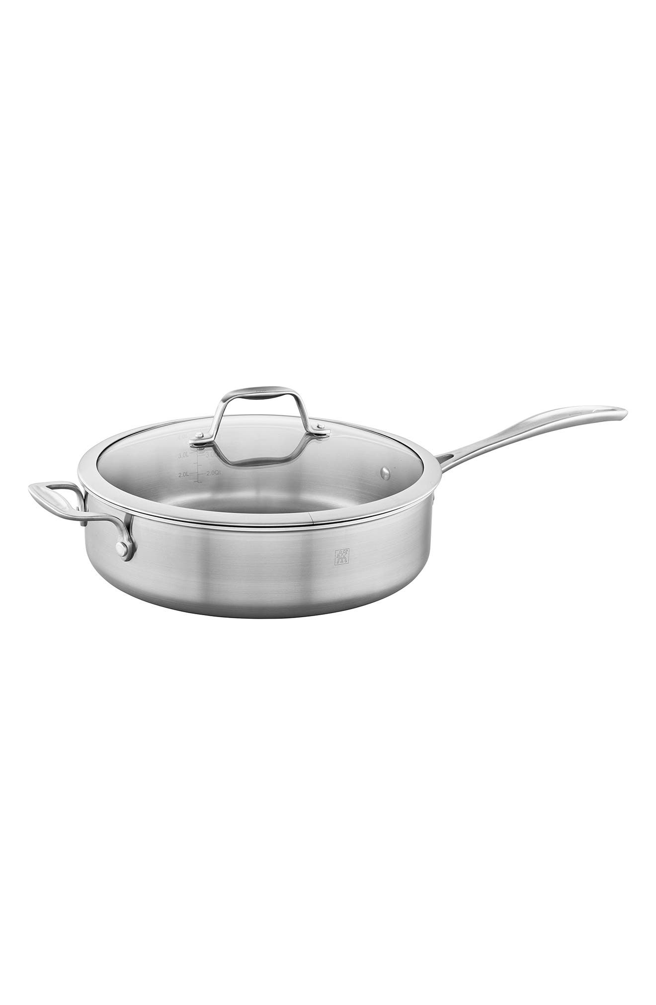ZWILLING Spirit 3-Ply 5-Quart Stainless Steel Sauté Pan 
