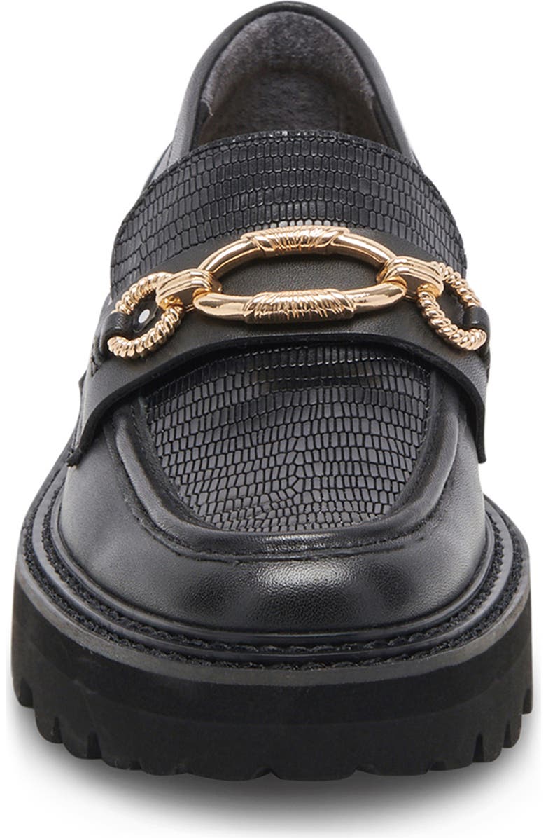 Dolce Vita Mambo Platform Loafer, Alternate, color, Black Multi Leather