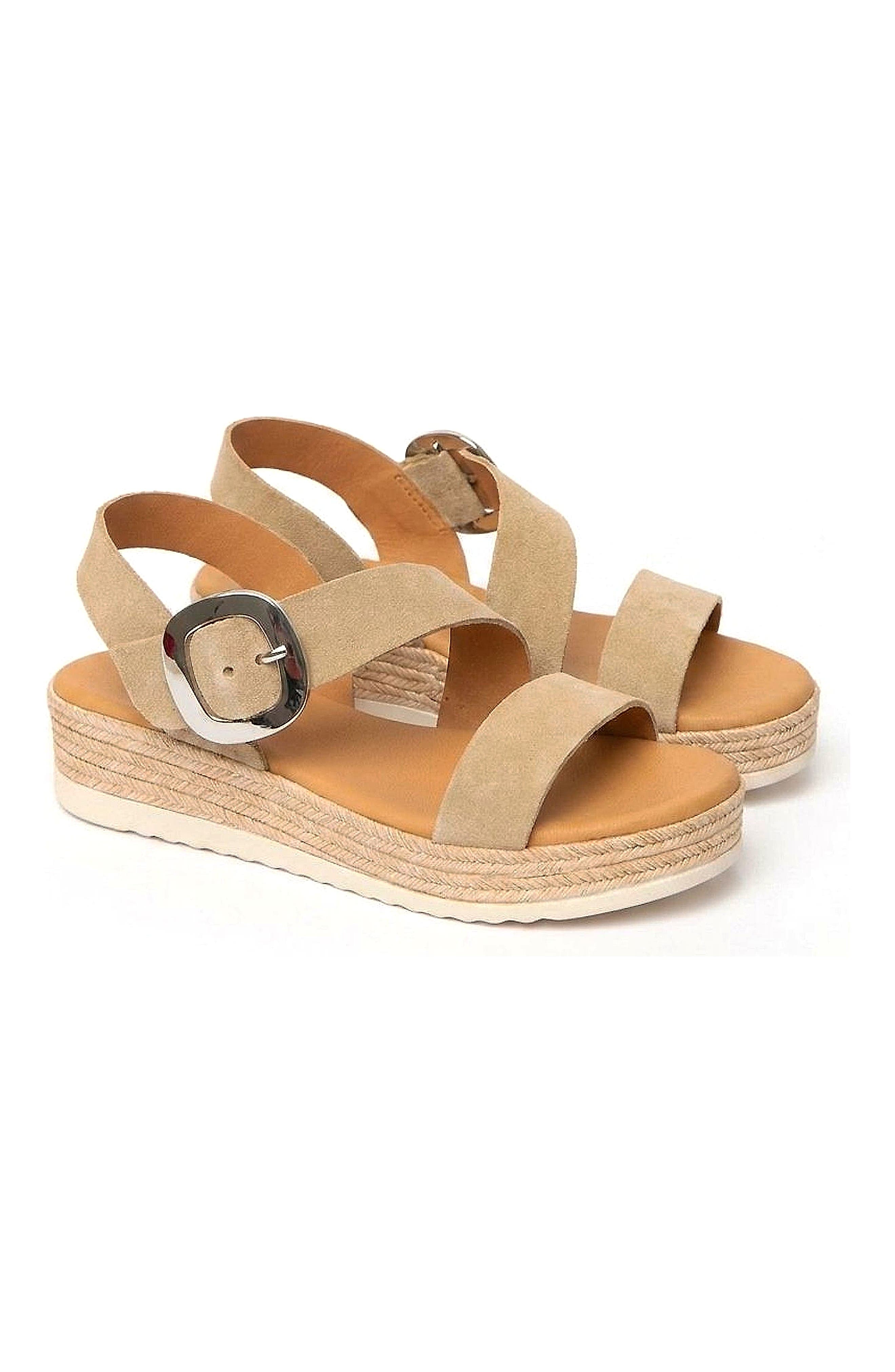 Liena Espadrille Sandal, Alternate, color, Light Sand