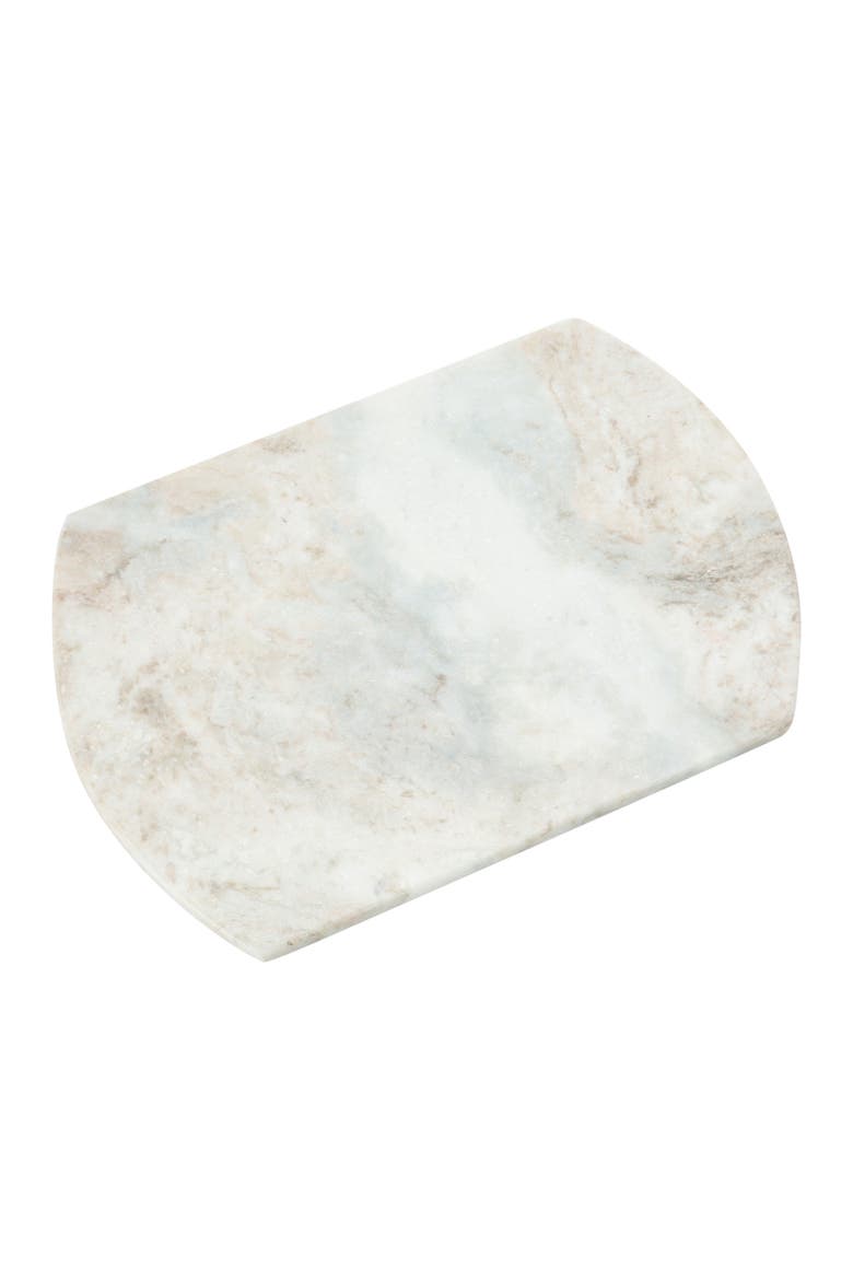 Long Marble Cutting Board, Buff, Alternate, color, Cream