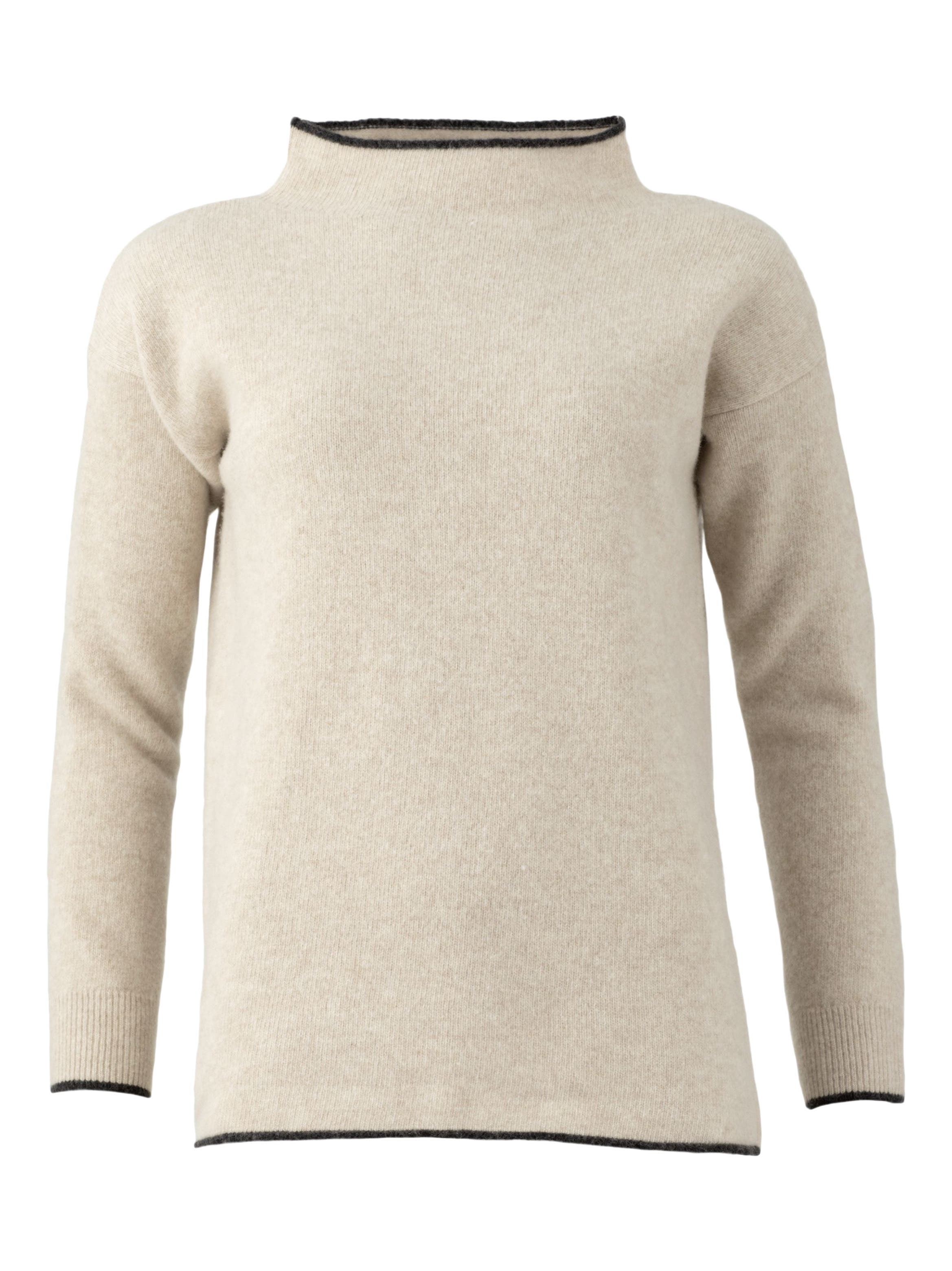 Felted Funnel Neck Sweater - image 2