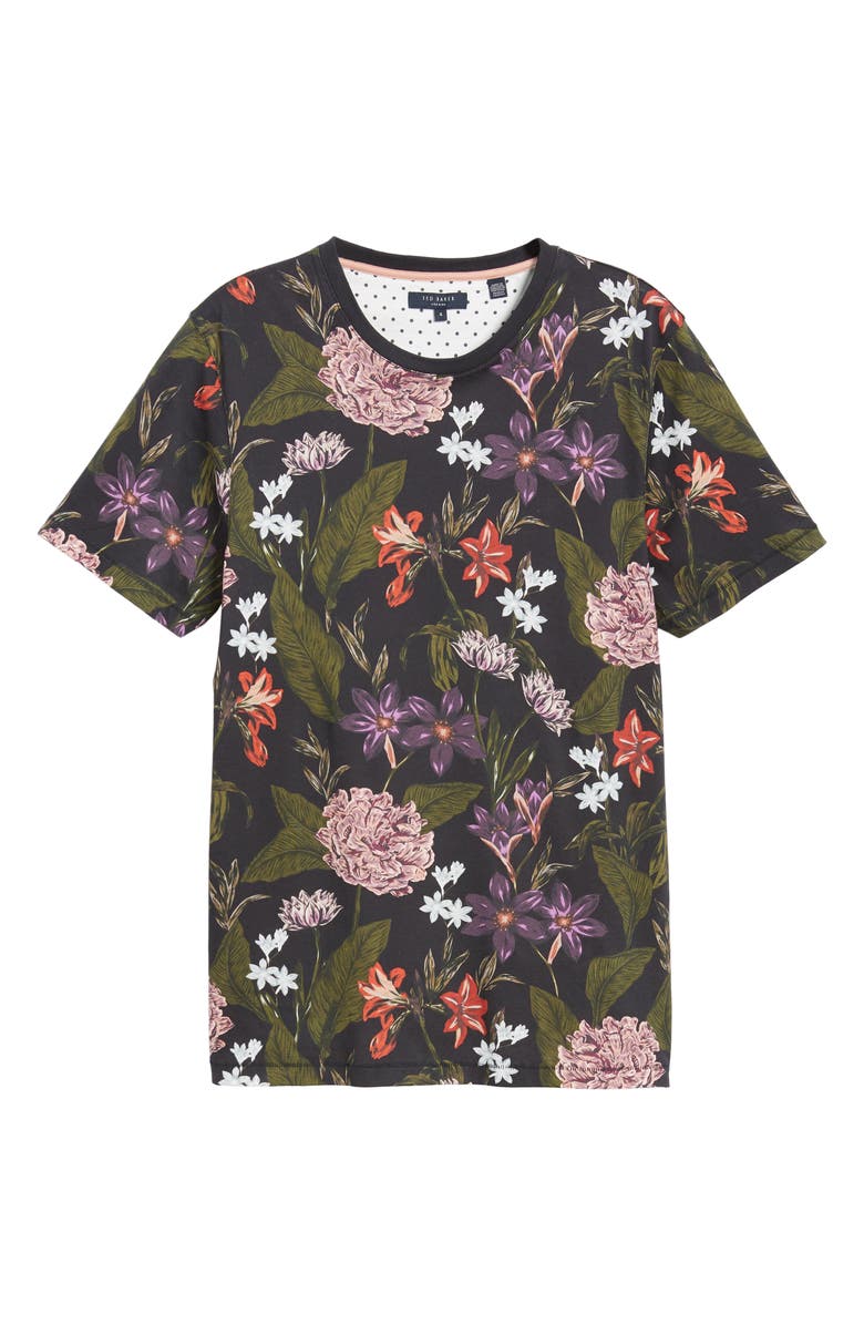 Ted Baker London Glee Slim Fit Print T-Shirt, Alternate, color,